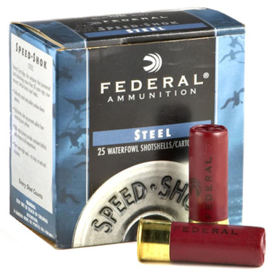 Federal Speed-Shok HHVS WF140 12GA 3"1.25OZ 3 Shot  25 Rounds - FACTORY SECONDS