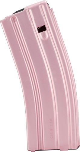 Duramag 3023003175CPD 5.56x45mm 30Rnd Pink w-Black Follower Aluminum Magazine