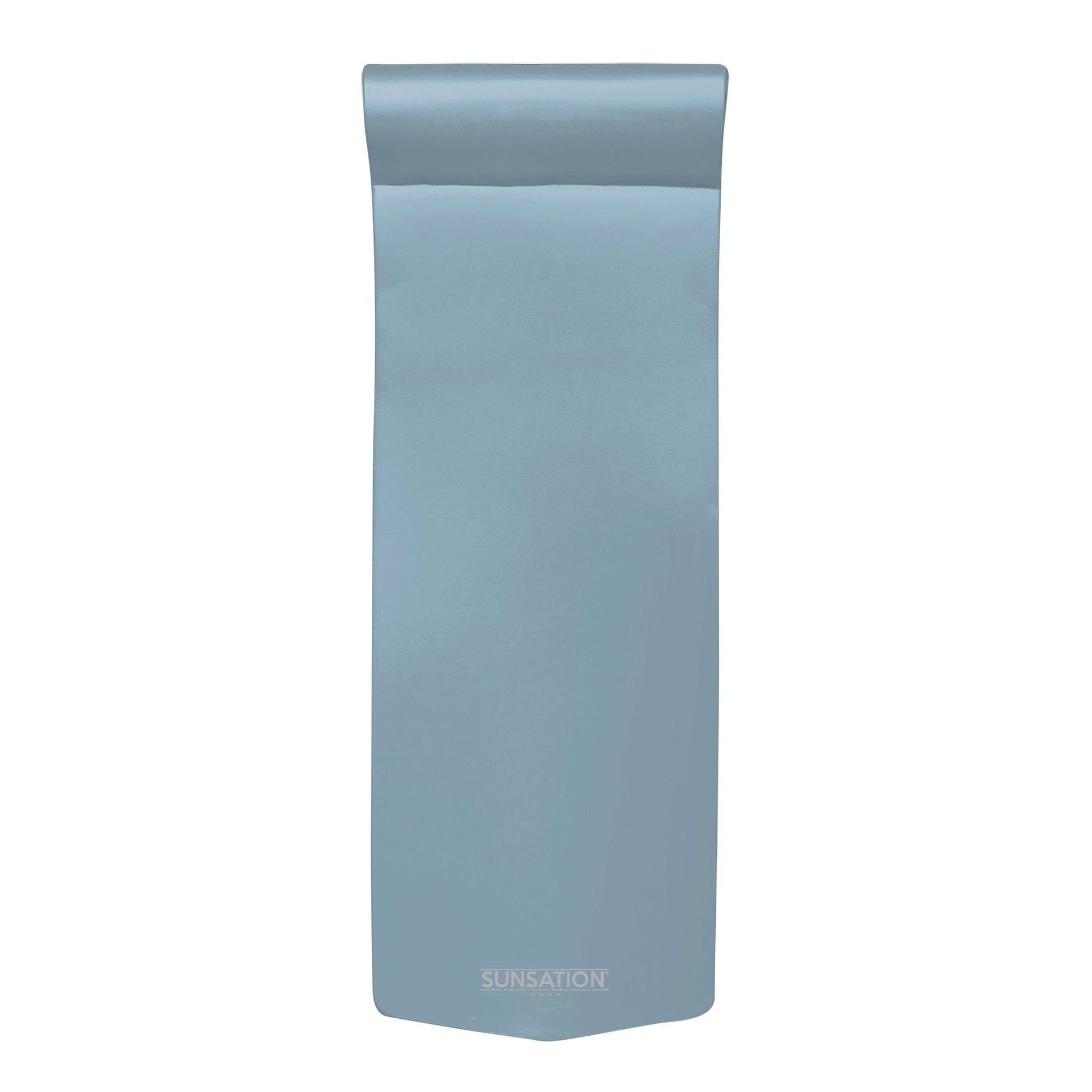 Texas Recreation - Sunsation Foam Pool Float, 1-3/4" Thick, Metallic Blue