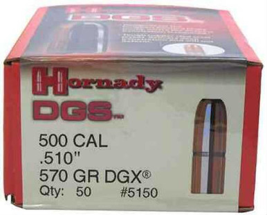 Hornady DGS .505 Cal 525 gr Bullets-50cnt