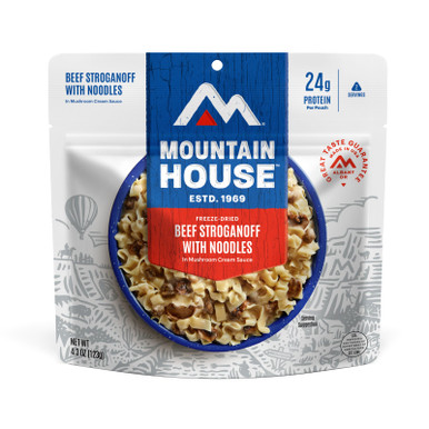Mountain House Beef Stroganoff Pouch
