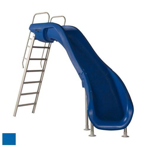 S.R. Smith - 610-209-5813 Rogue2 Pool Slide with Right Curve, Marine Blue