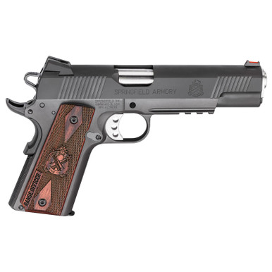 Springfield Range Officer 45 ACP 5" 7rd Cocobolo Grip Black Parkerized
