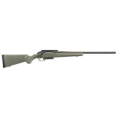 Ruger American Predator 308 Win 18" Scope Rail Moss Green