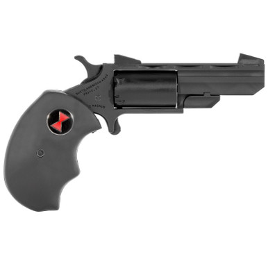 NAA Black Widow .22 Mag 2" Barrel Black Oversized Rubber Grip Black 5rd