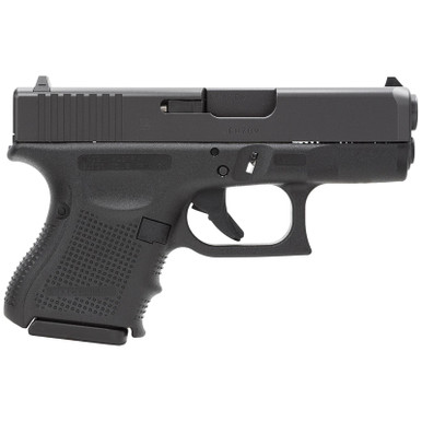 Glock G33 Gen4 Double 357 Sig 3.42" Barrel Black Interchangeable Backst 9rd