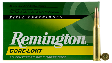 Remington Core-Lokt 270 Win 130 gr PSP Rifle Ammunition 20 rds