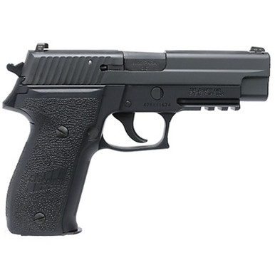 Sig P226 9MM 4.4In Mk25 Black Da/Sa Siglite Polymer Grip (2) 10Rd Steel MAG USN Anchor UID CA Compliant Phos., MK25CA