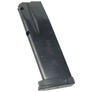 Sig Sauer P250/P320 9mm 15 Round Steel Blued Finish Magazine, MAG-MOD-C-9-15