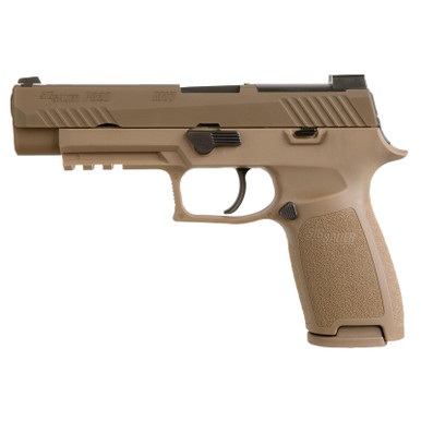 Sig P320-M17 9MM 4.7" Barrel NO Manual Safety Night Sight Plate 2- 17rd Mags, 320F9M17