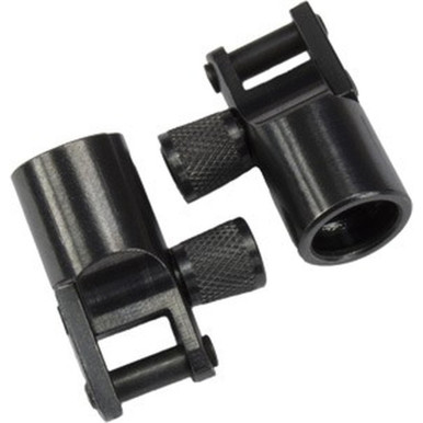 Grovtec Push Button Base To Swivel Stud Adaptor Black