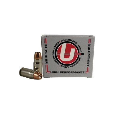 Underwood Ammo Bonded Jacket .357 Sig 125gr Speer Bonded Jacketed Hollow Point Bullet 20Rnd Handgun Ammunition