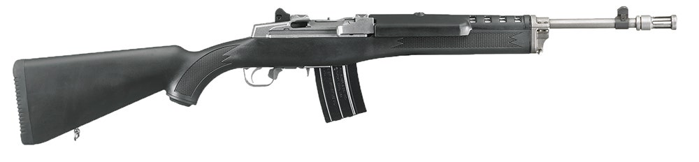 Ruger Mini-14 Tactical 223Rem 5.56NATO 16.10" 20+1 Matte Stainless Black Synthetic 5819