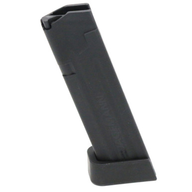 Jagemann 12350 Jag 17 Compatible with Glock G17 9mm 18 Round Polymer Black Finish Magazine