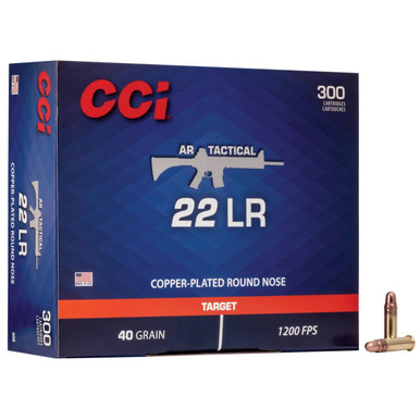 CCI 22 LR AR Tactical 40 GR CPRN Per 300