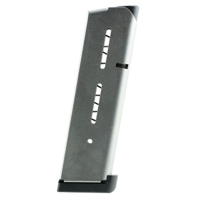 Wilson Combat 47D 1911 45 ACP 8 rd Stainless Steel Finish Standard Base Pad Magazine