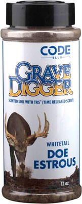 Code Blue Grave Digger Doe Estrus 12oz