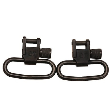 Swivels Locking Blk Oxide 1.25in Pair