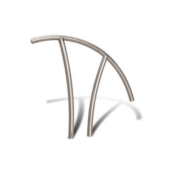 S.R. Smith - ART-1001S Artisan Hand Rail Stainless Steel, Single