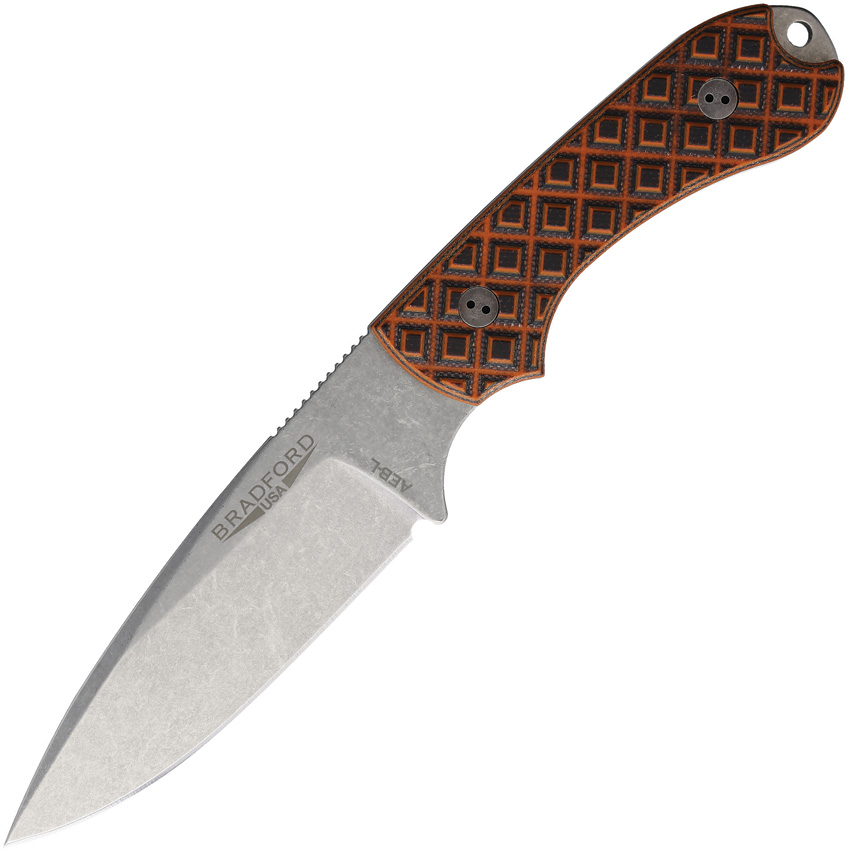 Bradford Guardian 3.2 Fixed Blade Knife Tiger Stripe - BRAD32FE006A