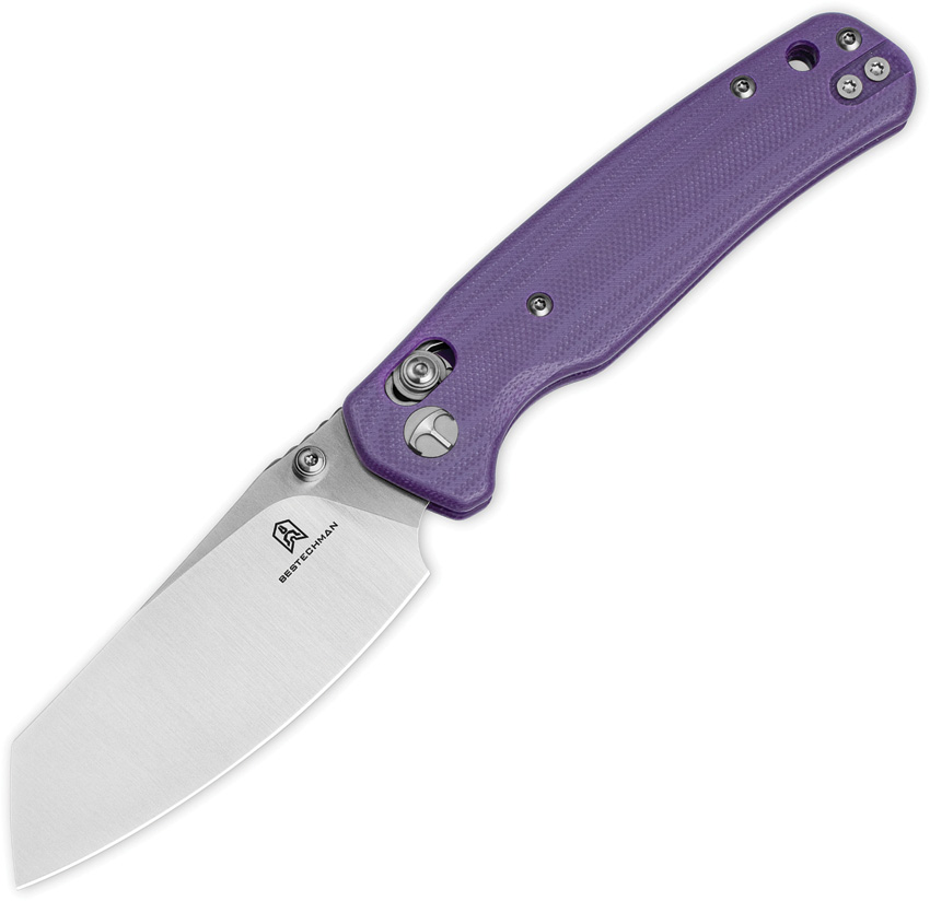 Bestech Cicadas Wing B-Lock Pocket Knife Purple - BTKMK06M