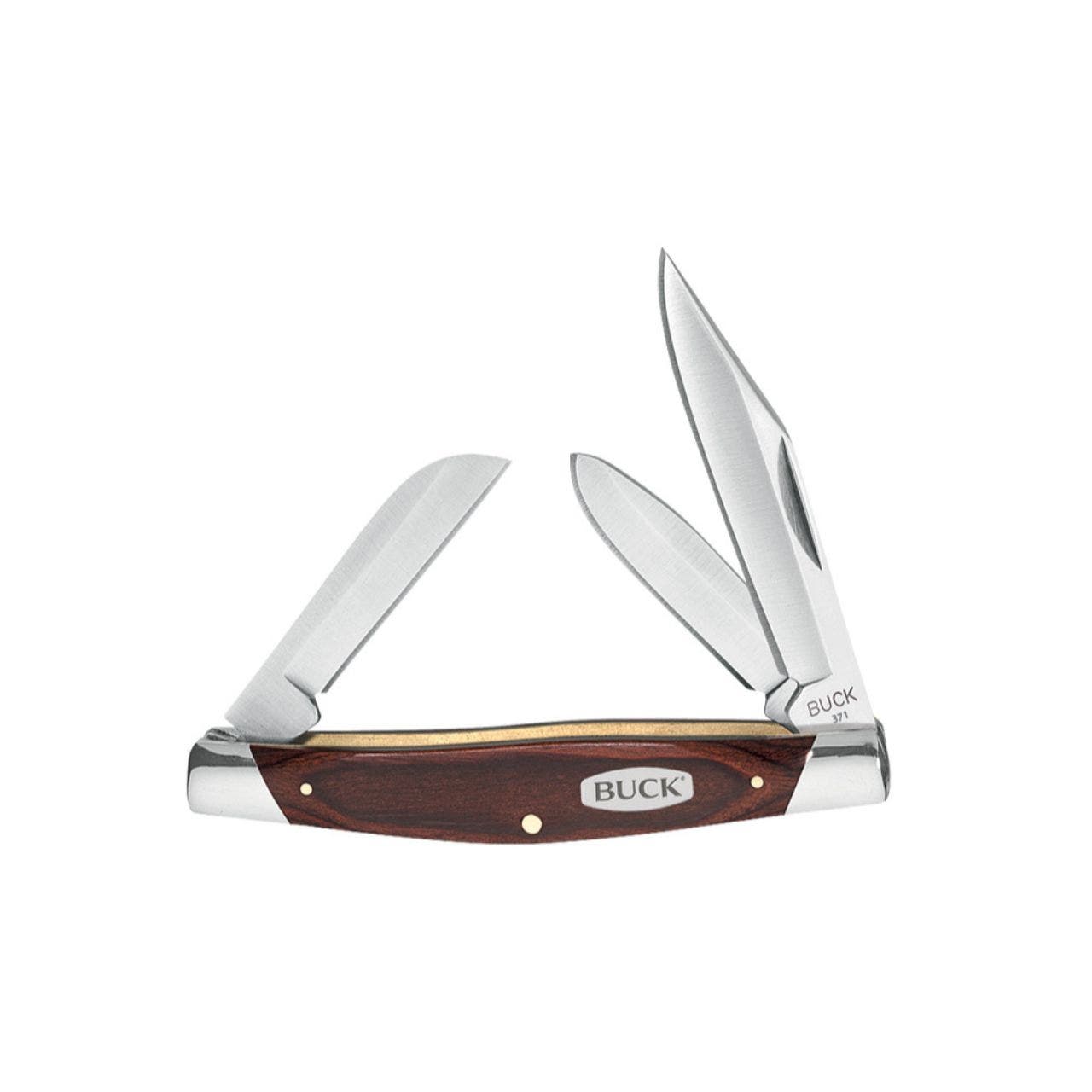 Buck Knives 371 Stockman 3-Blade Pocket Knife