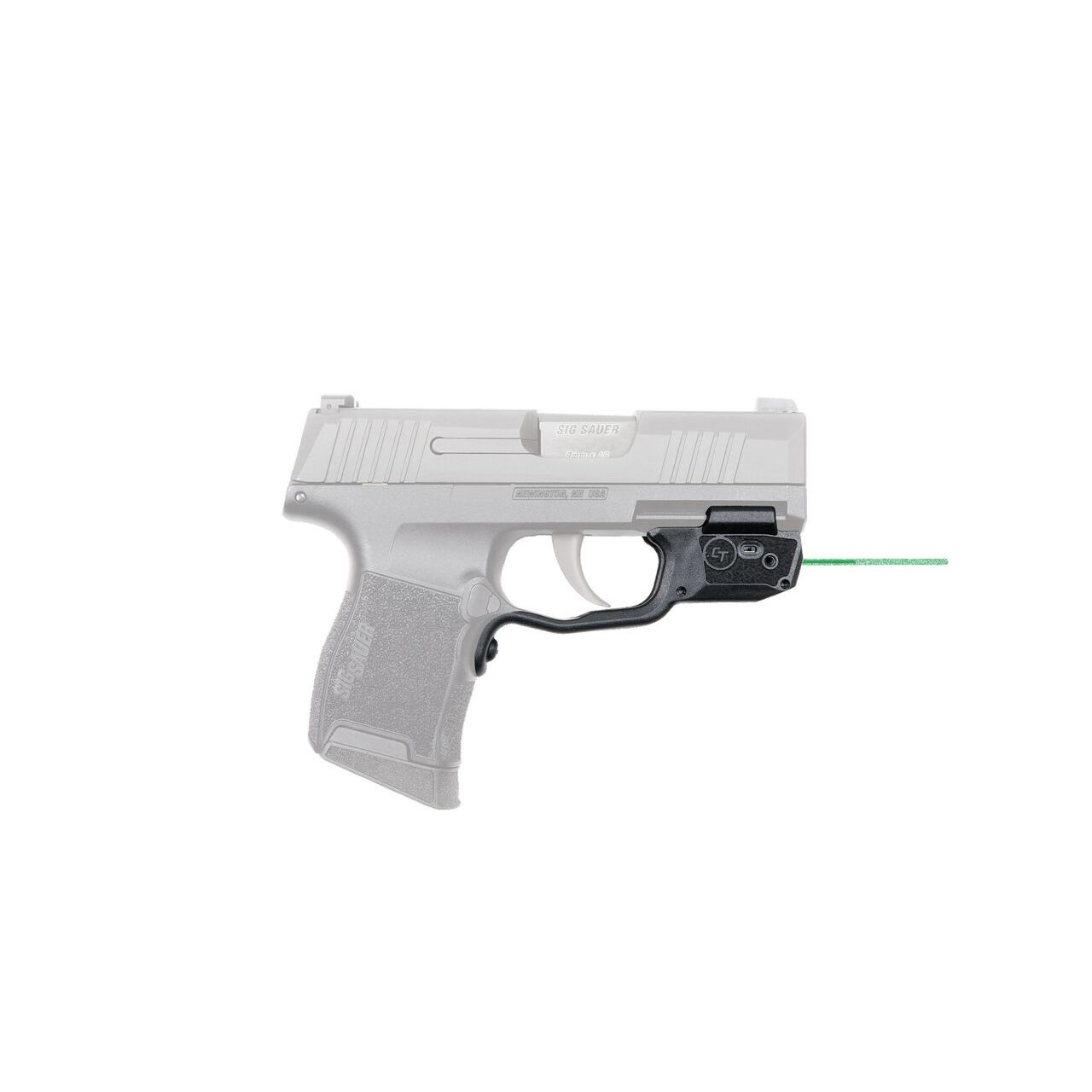 Crimson Trace LG-422G Laserguard Green Laser Sight for Sig Sauer P365
