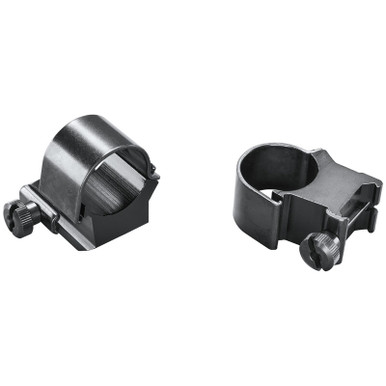 Weaver Detachable Extension Top Mount Rings 1" High Black