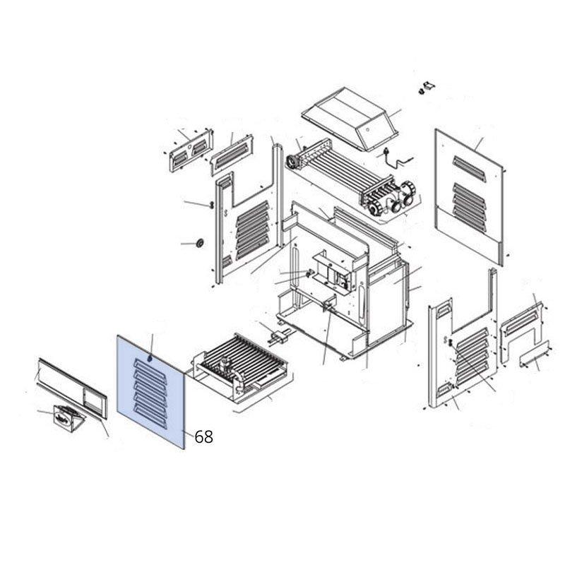 Jandy - Door with Latch for Legacy 175