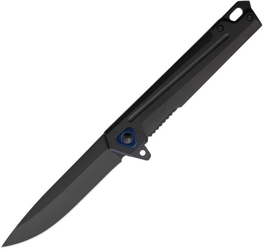 ElitEdge Spring Assisted Opening Linerlock Pocket Knife Black - EE10A122BK