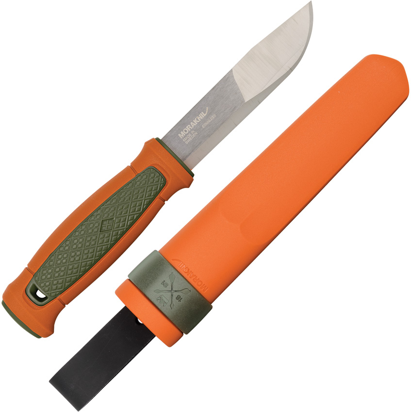 Mora Kansbol Fixed Blade Knife Orange - FT02834