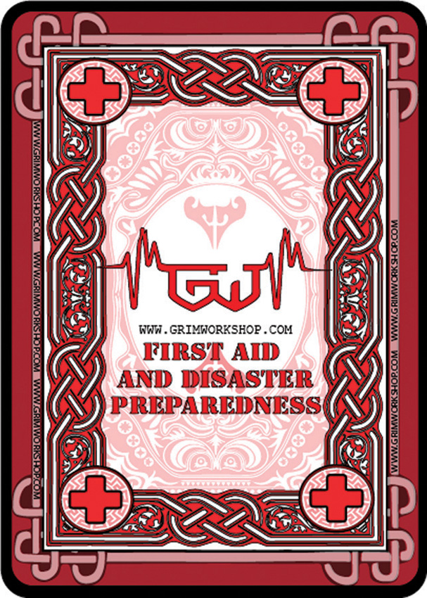 Grim Workshop Playing Cards First Aid - GRIAIDDEC