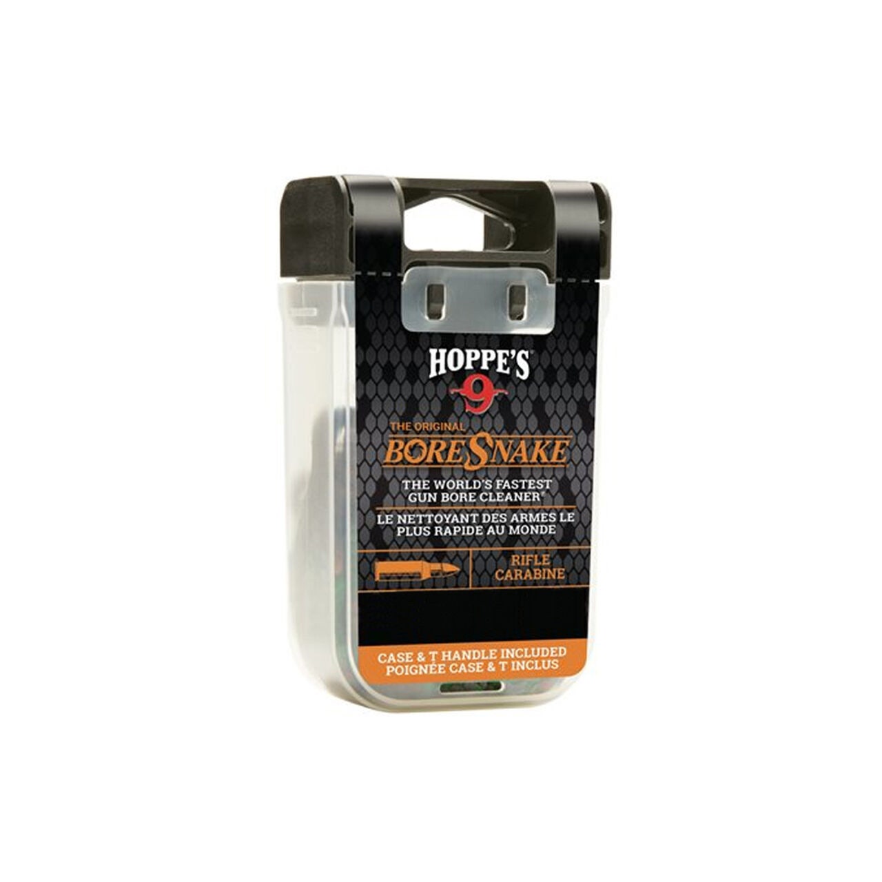 Hoppes No. 9 Boresnake Snake Den .50/.54 Caliber Rifle Length Pull Thru Bore Cleaning