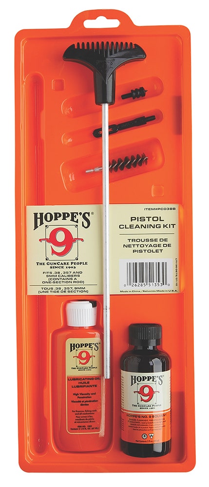Hoppes No. 9 38/.357/9mm Clam Kit