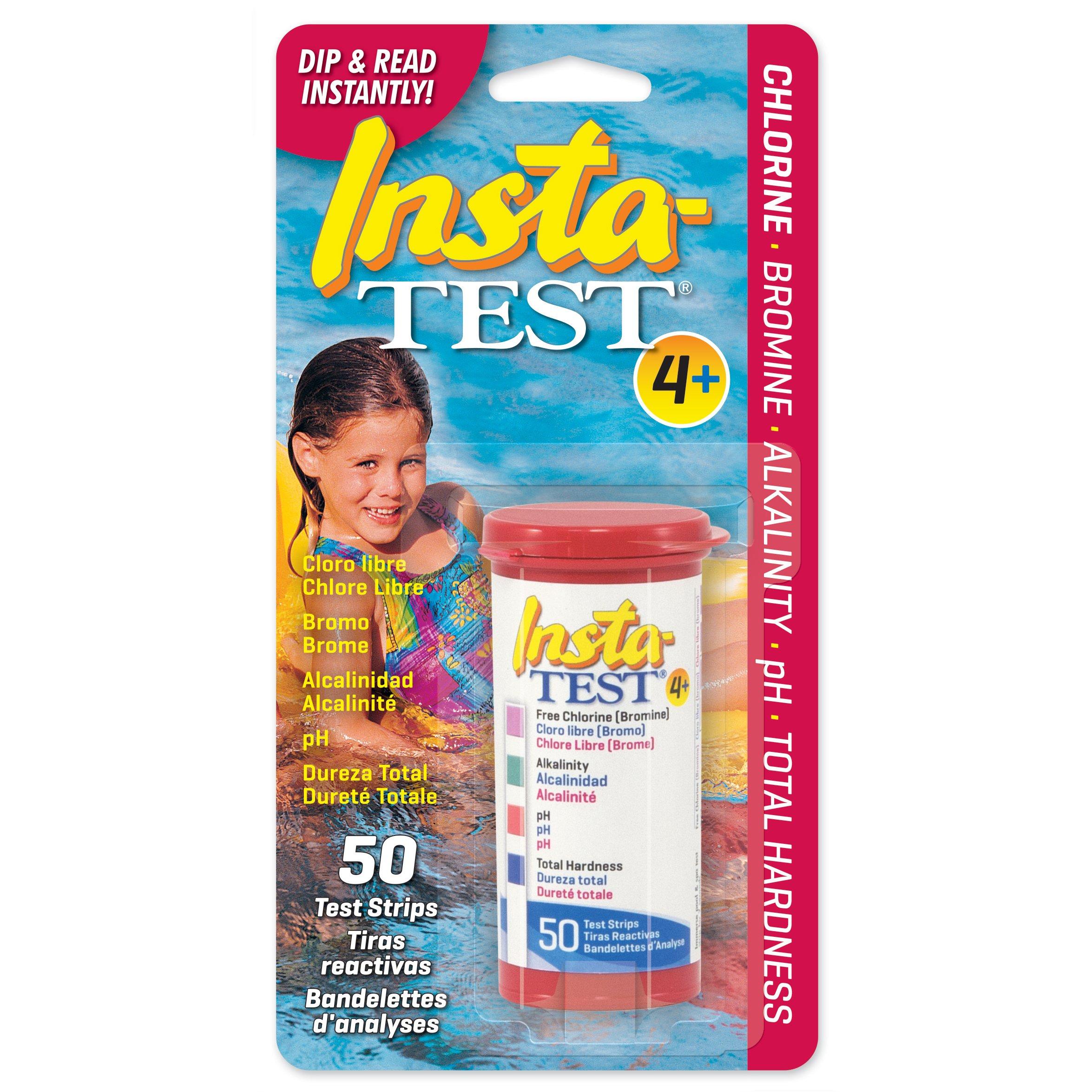 LaMotte - Insta-TEST 4 Plus Test Strips, 50-Count