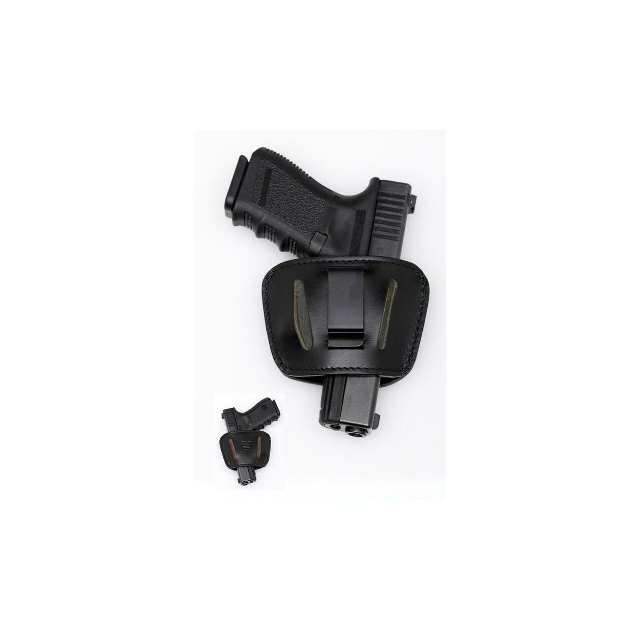 JBP Belt Slide Medium to Large Pistol Holster Black