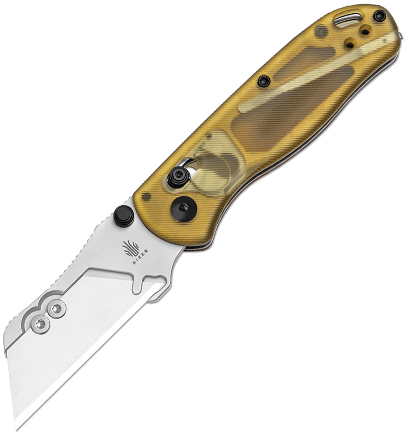 Kizer Cutlery Drop Bear Utility Clutch Lock Pocket Knife - KIV3619JA4