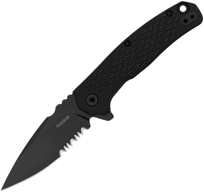 Kershaw Conduit Linerlock Pocket Knife Serrated - KS1407ST