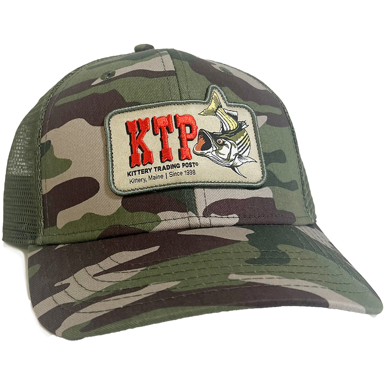 Pukka Custom KTP Striper Logo Trucker Fishing Hat