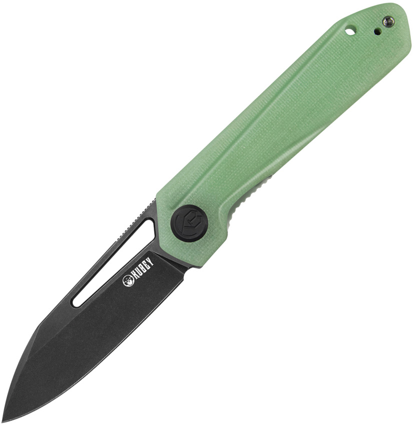 Kubey Royal Linerlock Pocket Knife Black Jade - KUB321C