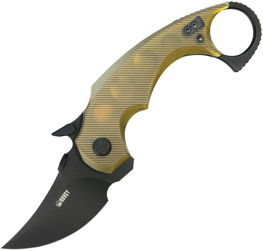Kubey Jaw Pikal Karambit Linerlock Pocket Knife - KUB440E