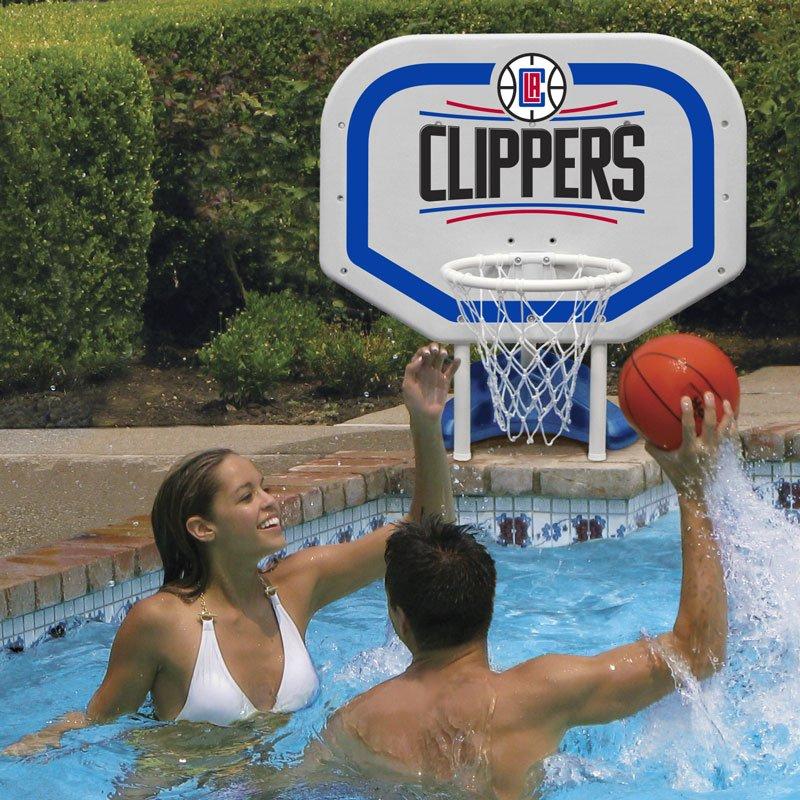 Poolmaster - LA Clippers NBA Pro Rebounder Poolside Basketball Game