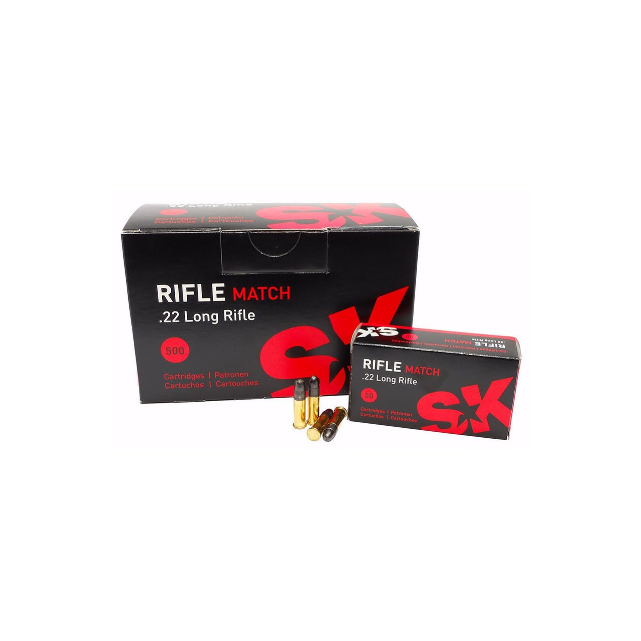 Lapua SK Rifle Match 22LR 40 Grain 50 Count