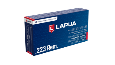 Lapua .223 Remington 55gr Full Metal Jacket 20Rnd Rifle Ammunition