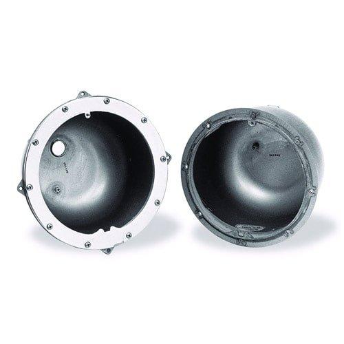 Pentair - Large Stainless Steel Niche 1in. Rear Hub for Concrete Installation