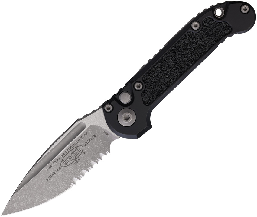 Microtech Automatic Pocket Knife LUDT Button Lock Gen III - MCT113511AP