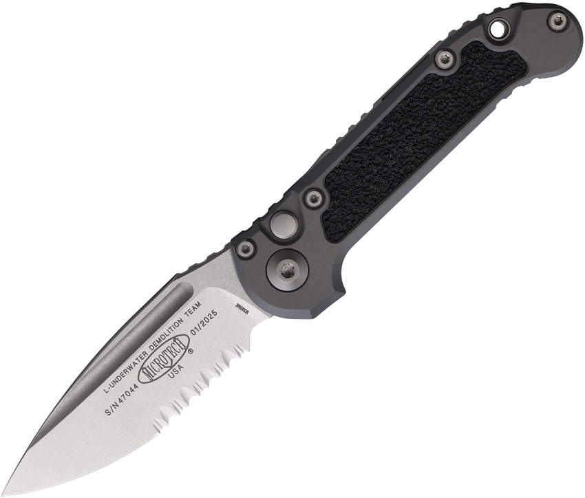 Microtech Automatic Pocket Knife LUDT Button Lock Gen III - MCT113511NC