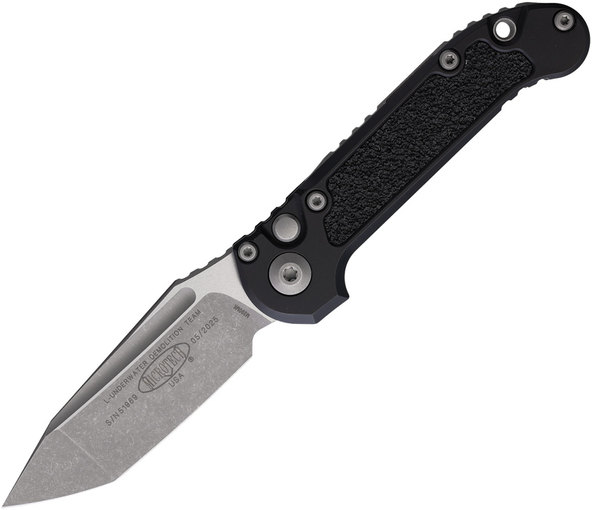 Microtech Automatic Pocket Knife LUDT Button Lock Gen III - MCT113610AP