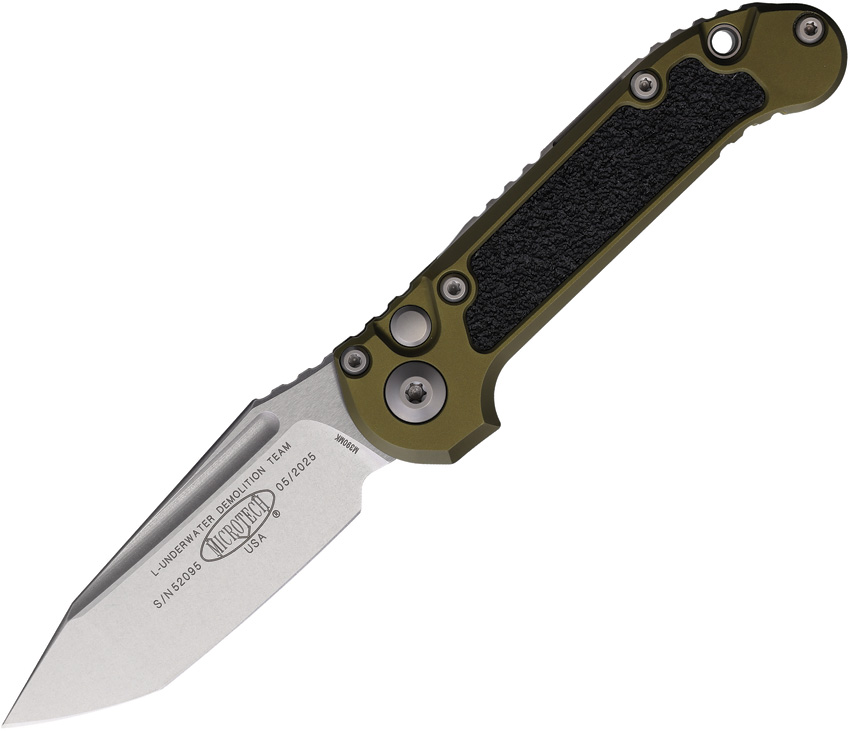 Microtech Automatic Pocket Knife LUDT Button Lock Gen III - MCT113610OD