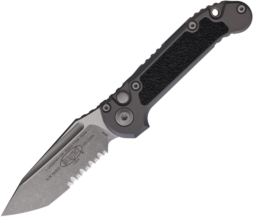 Microtech Automatic Pocket Knife LUDT Button Lock Gen III - MCT113611APNC